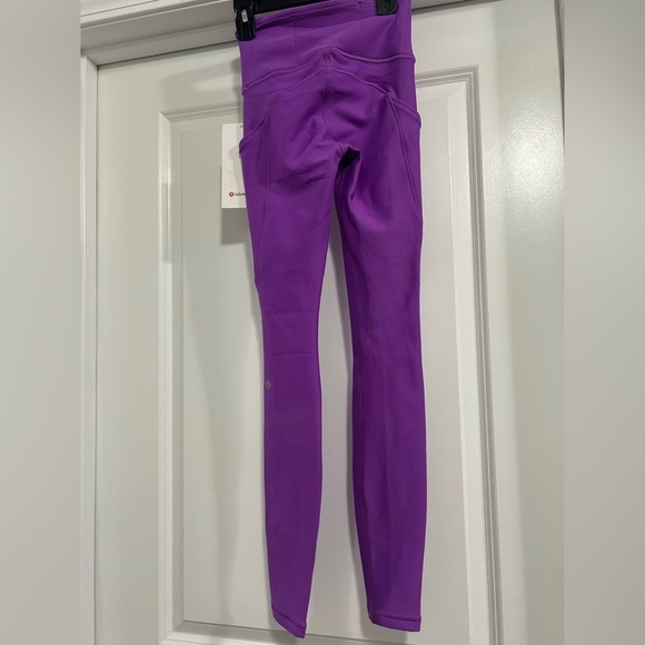 lululemon athletica Fast and Free High-Rise Leggings-28"-Moonlight Magenta - Picture 3 of 6